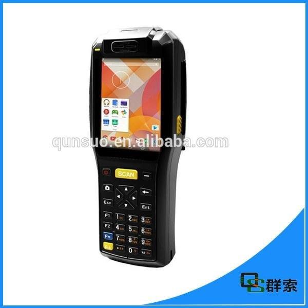 Android bluetooth handheld pos terminal with printer pda barcode scanner 2