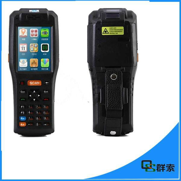 programmable pos android os 3G handheld wireless PDA with printer