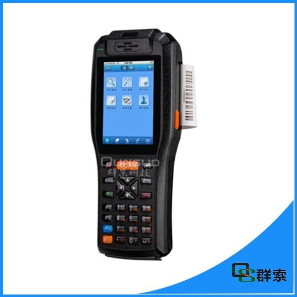 programmable pos android os 3G handheld wireless PDA with printer 4
