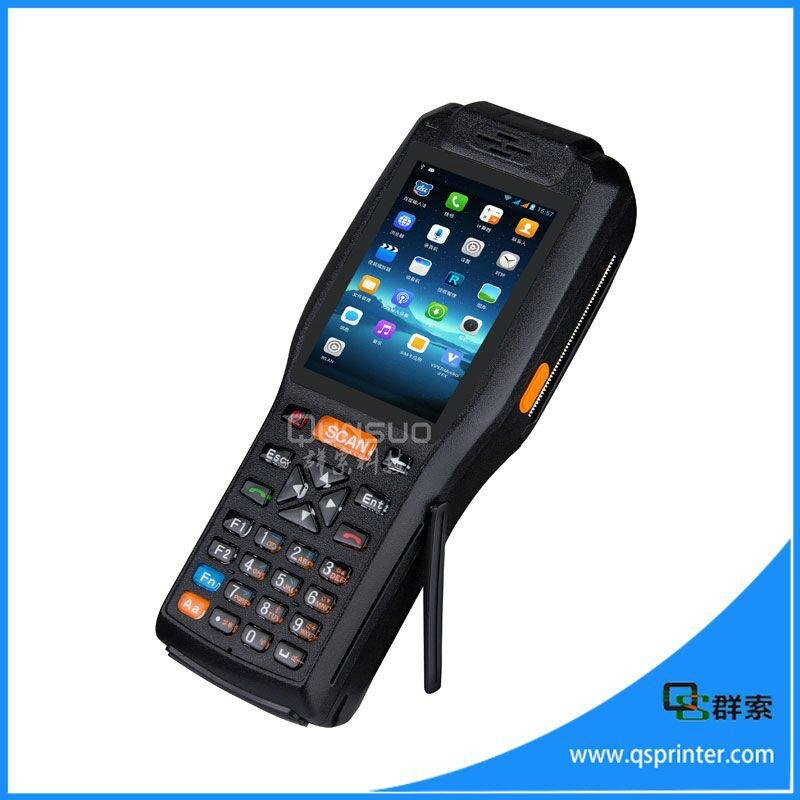 Android OS 3G bluetooth wifi nfc handheld pos terminal 3