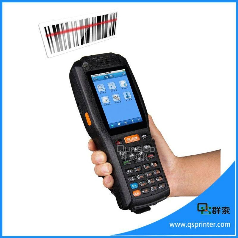 portable IP65 r   ed industrial laser scanner android pda 5