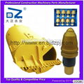 Rotary drilling bucket with Rock Teeth for Hydraulic Piling Rig 1