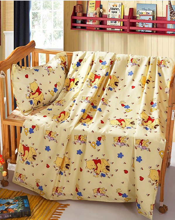 Colorful luxury silk baby bedding set for sale with safety and health 3