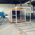 Powder coating oven