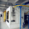 Powder coating machine spray booth 1