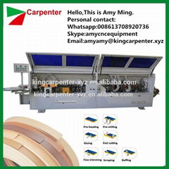 KC307P pvc edge banding machine edge banding corner rounding machine