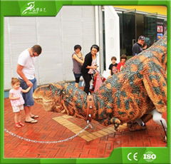 KAWAH Outdoor Handmade Simulation Realistic Mechanical Dinosaur Costume for sale