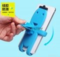 Cartoon Silicone Car Air Vent Phone Mount Holder for iPhone 7 plus Note 7 Car St