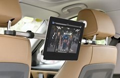 Tablet PC Car Headrest Mount with Fast Attach and Fast Release Function