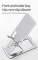  Portable adjustable aluminum alloy mount tablet bracket smart phone holder