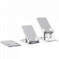 Desk metal alloy mount smartphone adjustable support tablet PC bracket
