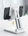 Smartphone stand desktop adjustable Aluminum alloy tablet mount 