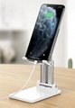 Aluminum alloy mobile phone mount,foldable cell phone and tablet stand