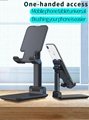 New Adjustable Telescopic Metal Tablet Stand Portable Foldable CellPhone holder