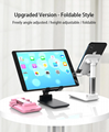 New Adjustable Telescopic Metal Tablet Stand Portable Foldable CellPhone holder