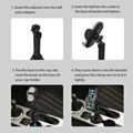  Long Arm and 360 degree Rotation Car Cup Phone Holder