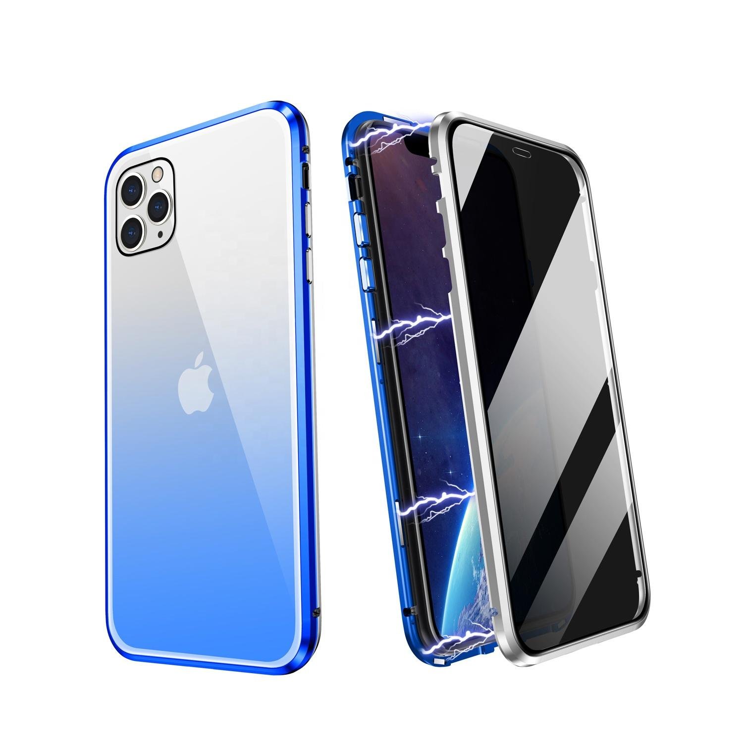  Double Sided Tempered Glass Phone Case for iPhone 11 Pro 8