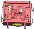 Double color injection mould maker plastic injection overmould