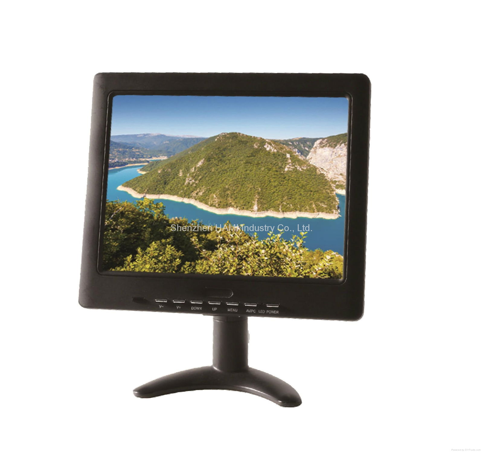 10" LCD Display Monitor for Microscope Systems with cross scale