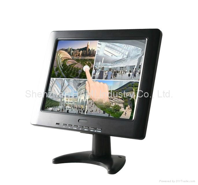 12" metal or plastic touch monitor for industry 2