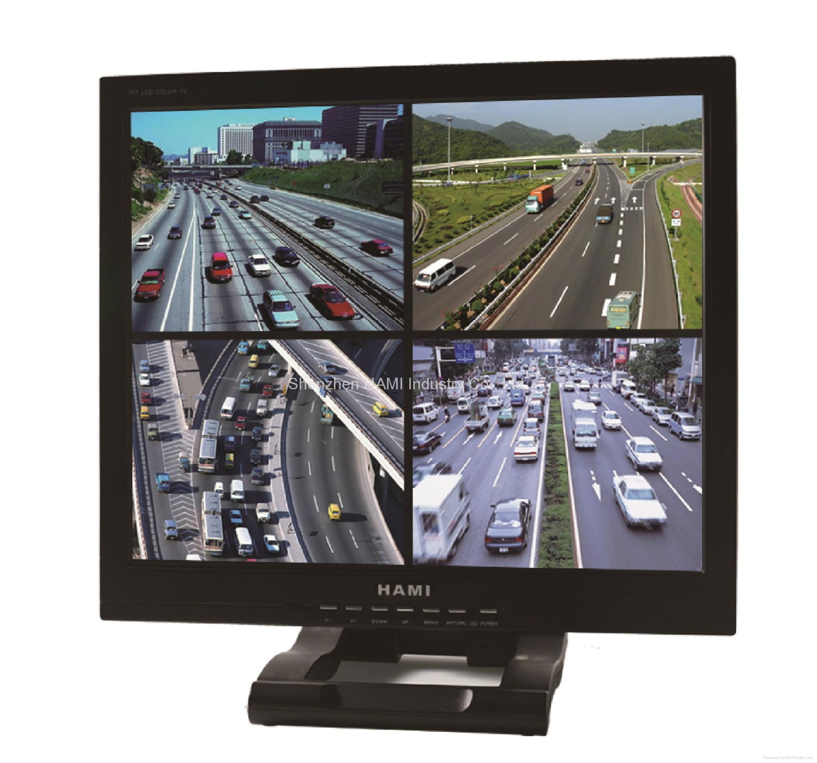17" solid industry TFT monitor