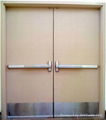 WH FM certificate steel fire door wood fire door hollow metal door 5