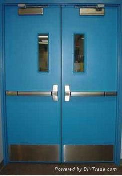 UL WH 90 180 mins steel fire rated door 3068 3070 4080 8080 4