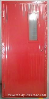 UL WH intertek FM steel fire rated door 3068 3070 4080 8080 2