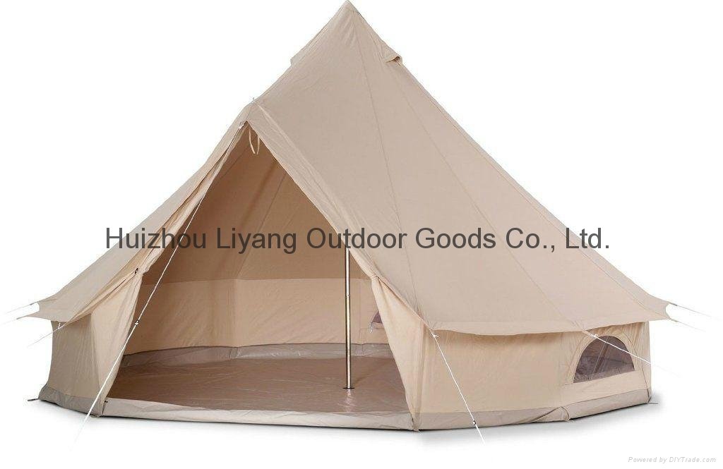 Dream House Four Season Cotton Canvas 4m Bell Tent Glamping Tent