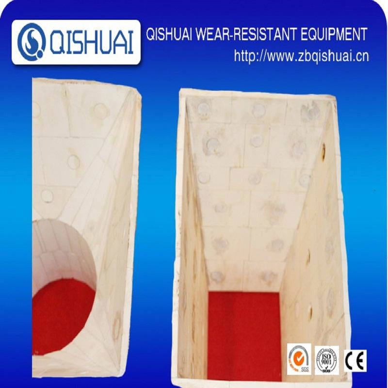 95% High hardness alumina ceramic wear resistant liner plate 5