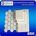 Arasion resistant al2o3 92% ceramic liner plate