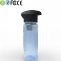 whosale 750ml UV sterilization plastic sports water bottles 3