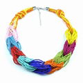 Simple national fashion OL hand-woven necklace 2