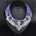 Fashion braided alloy diamond necklace retro Ethnic 3