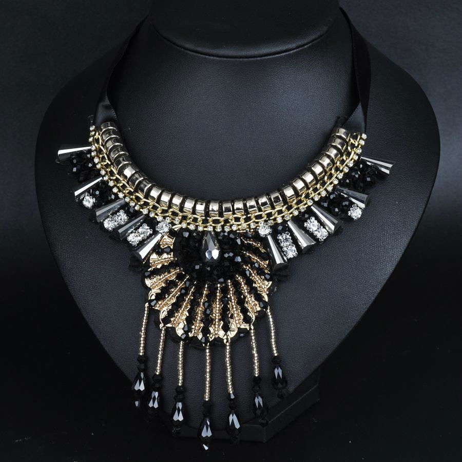 Fashion exaggerated diamond necklace 2