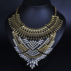 Alloy diamond necklace fashion trend