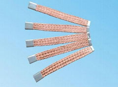 Railway Parts RoHS Copper Flexible Connector Copper Braid Connector