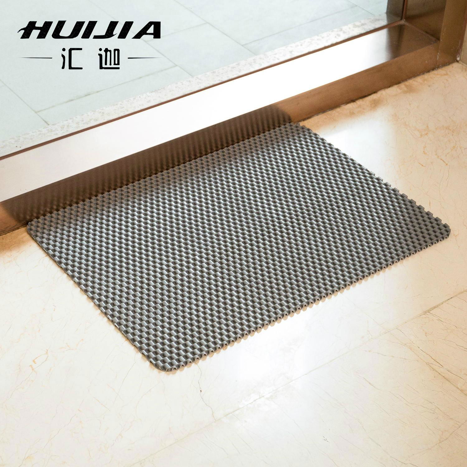 PVC waterproof hollow mat kitchen room mat  2