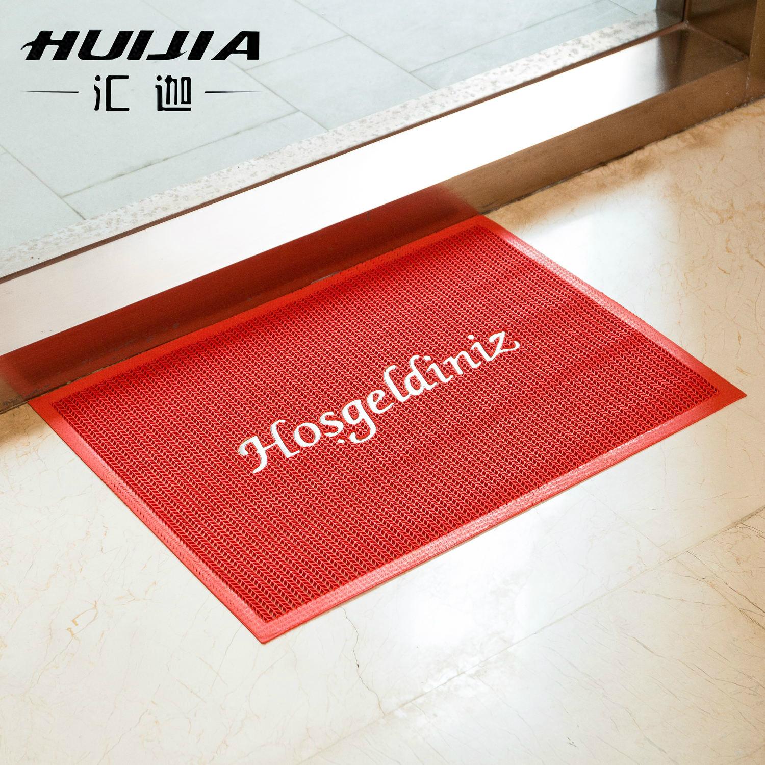 PVC waterproof hollow mat kitchen room mat - huijia (China Manufacturer