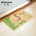 New product colorful printed pvc coil mat outdoor mat  1