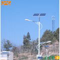 IP65 Energy-saving Pure White Integrated LED Solar Street Garden Light