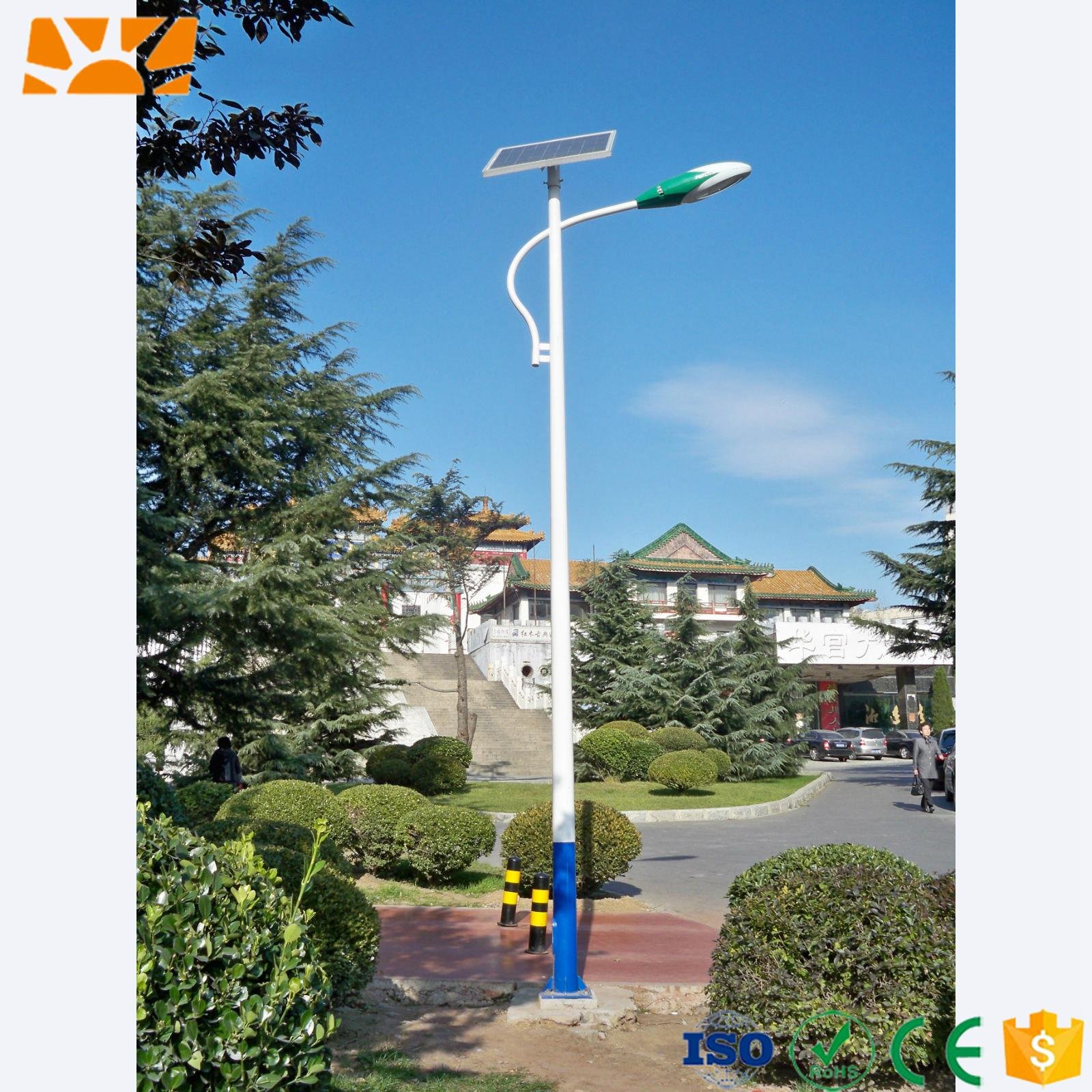 Price of solar street lights with CE IP65, solar street lights for roads, court 