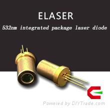 High beam quality TO18 integrated package 30mW 532nm laser diode