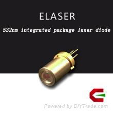 Integrated package PD built-in 532nm 20mW green laser diode