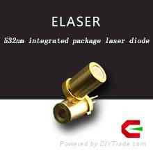 Class 3B 50mW copper TO18 integrated package green laser module