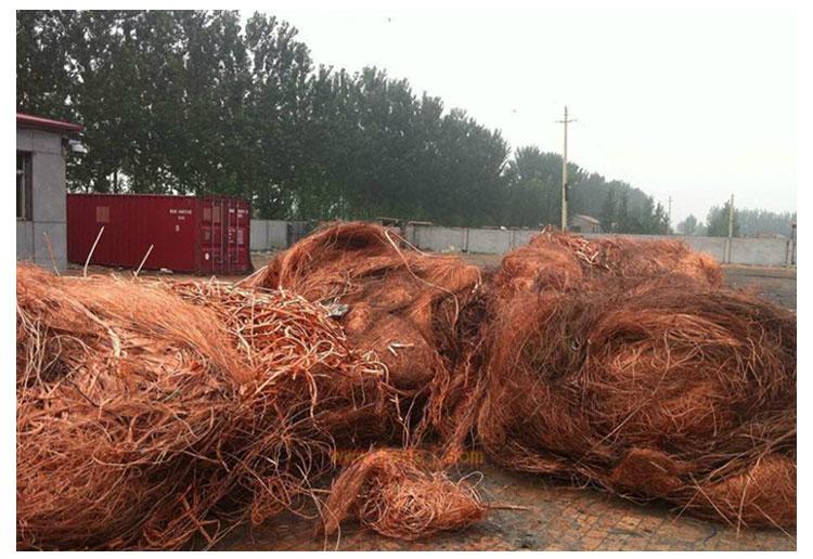 Copper Wire Scrap 99.9% 