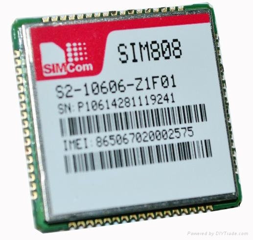 SIMCom GSM+GPS Module- SIM808,(10pcs/ Lot), SIMCom GPS GSM Combo Module, 4