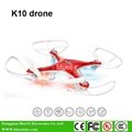 headless mode rc drones K10 one key return ufo drone helicopter drone 3
