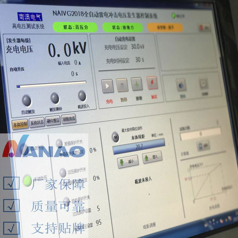 NAIVG全自动雷电冲击电压发生器脉冲装置 3