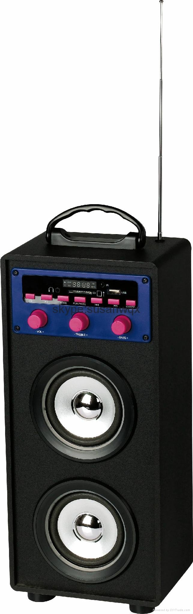 Portable bluetooth speaker factory 2